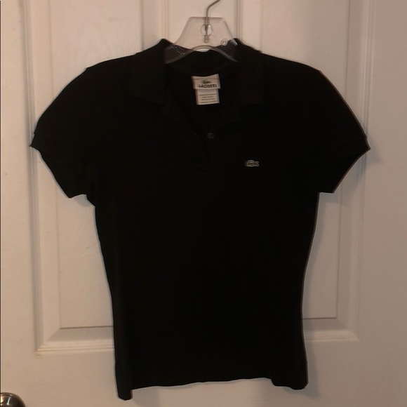 Lacoste Tops - Black Lacoste polo Lacoste Tops - Black Lacoste polo